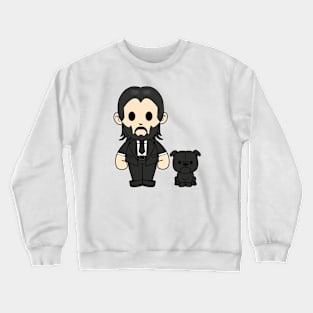 John Wick Chibi Crewneck Sweatshirt